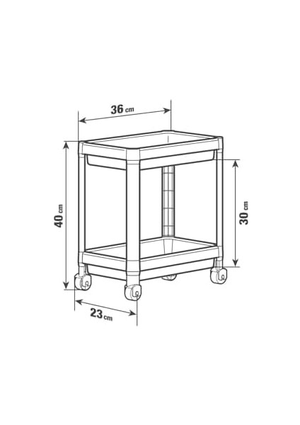 2 Katlı Tekerlekli Tezgah Altı Düzenleyici, Mutfak, Banyo, Ardiye ve Depo Için Yer Tasarruflu Depolama Rafı | Kompakt ve Pratik Tasarım (40X36X23CM) (Siyah) modelleri