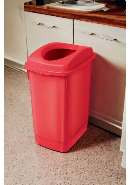 Kırmızı 27L Banyo ve Otel Atık Kutusu, Geri Dönüşüm Kovası fiyatları