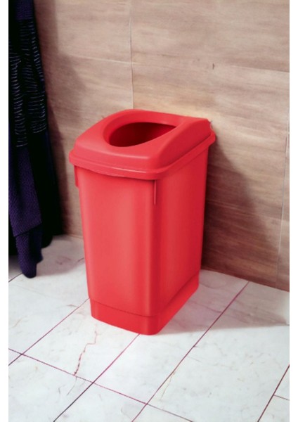 Kırmızı 27L Banyo ve Otel Atık Kutusu, Geri Dönüşüm Kovası modelleri