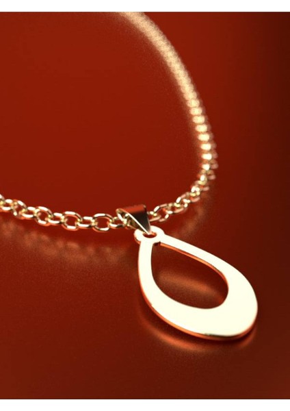 14 Ayar Altın Gözyaşı Damlası Kolye Ucu 1 Gr, KC10306 Kodlu fırsatları