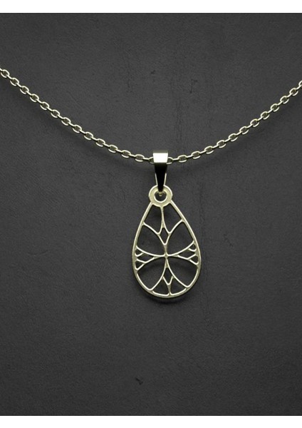 14 Ayar Altın Gözyaşı Damlası Kolye Ucu 1 Gr, KC11875 Kodlu