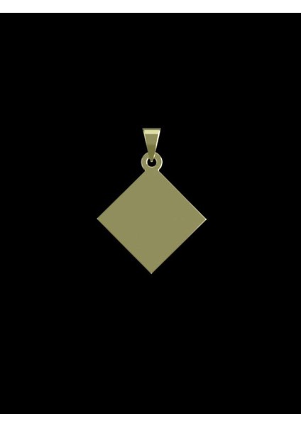 14 Ayar Altın Eslimi Kolye Ucu 1 Gr, KC10336 Kodlu