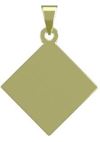 14 Ayar Altın Eslimi Kolye Ucu 1 Gr, KC10336 Kodlu