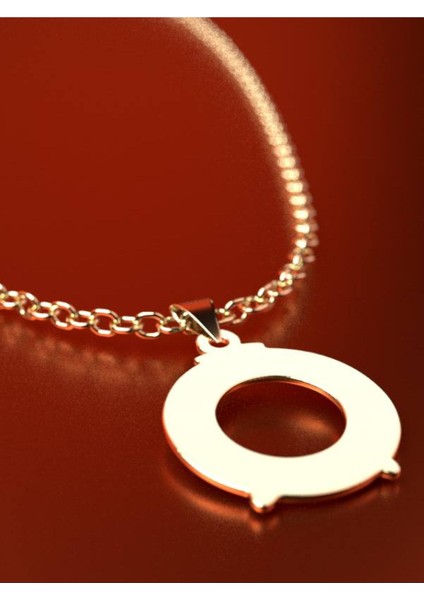 14 Ayar Altın Daire Kolye Ucu 1 Gr, KC11986 Kodlu fırsatları