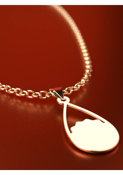 14 Ayar Altın Gözyaşı Damlası Kolye Ucu 1 Gr, KC12111 Kodlu fırsatları