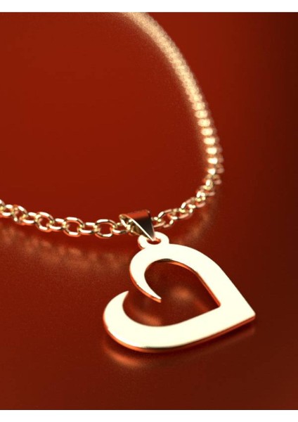 14 Ayar Altın Kalp Kolye Ucu 1 Gr, KC17642 Kodlu fırsatları