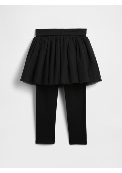 Kız Bebek Siyah Babygap Tül Etek Tayt modelleri