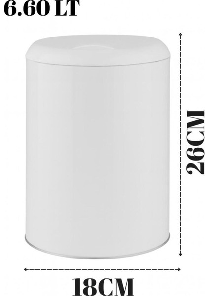 Yuvarlak Desenli Metal Çöp Kovası, Banyo ve Mutfak Için Şık ve Dayanıklı Tasarım fırsatları