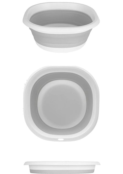 Pratik Katlanabilir Leğen 2,7l, Akordiyon Tasarım, Hafif ve Kullanışlı modelleri