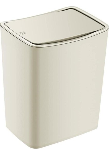 Dokunmatik Çöp Kovası 4l, Bas Aç Kapak, Şık ve Kullanışlı Tasarım