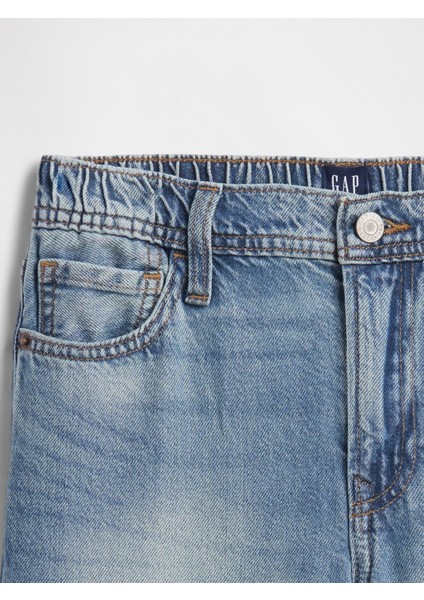 Erkek Çocuk Mavi Baggy Denim Pantolon fiyatları