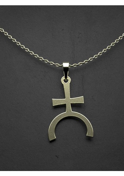 14 Ayar Altın Geometrik Kolye Ucu 1 Gr, KC16276 Kodlu