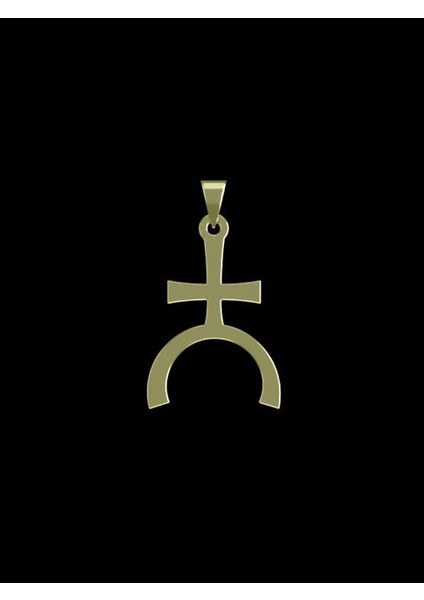 14 Ayar Altın Geometrik Kolye Ucu 1 Gr, KC16276 Kodlu