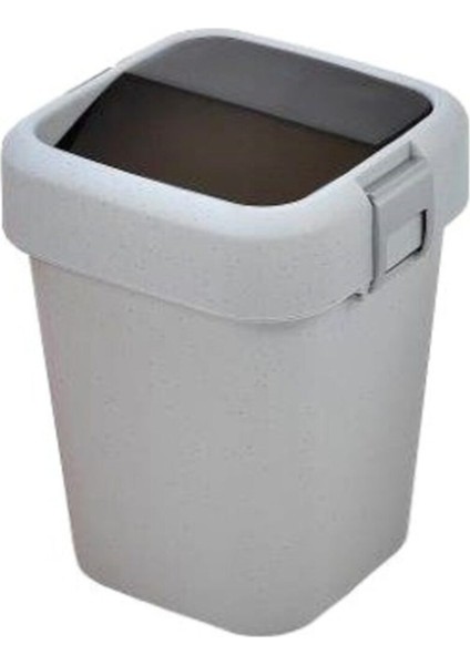 Şeffaf Kapaklı 18 Lt Çöp Kovası, Dayanıklı ve Şık Tasarım