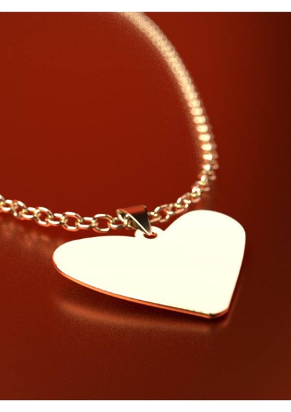 14 Ayar Altın Kalp Kolye Ucu 1 Gr, KC17410 Kodlu fırsatları