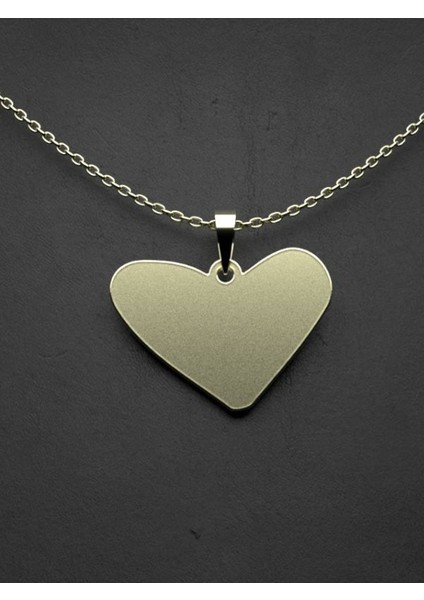 14 Ayar Altın Kalp Kolye Ucu 1 Gr, KC17410 Kodlu