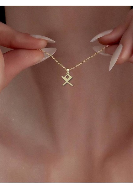 14 Ayar Altın Geometrik Kolye Ucu 1 Gr, KC16188 Kodlu