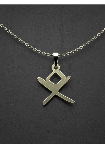 14 Ayar Altın Geometrik Kolye Ucu 1 Gr, KC16188 Kodlu