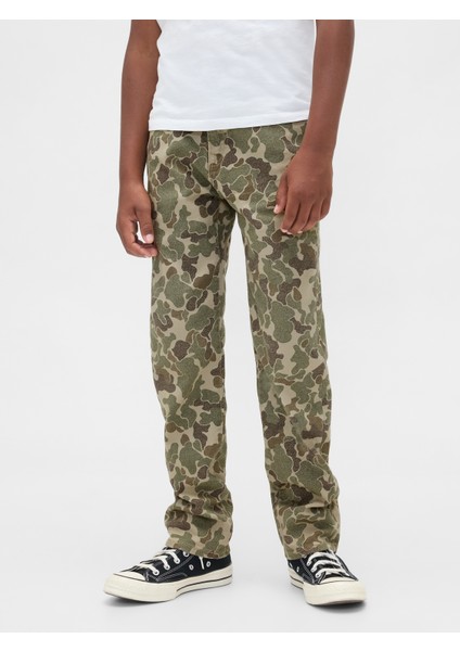 Erkek Çocuk Kamuflaj Original Straight Jean fırsatları