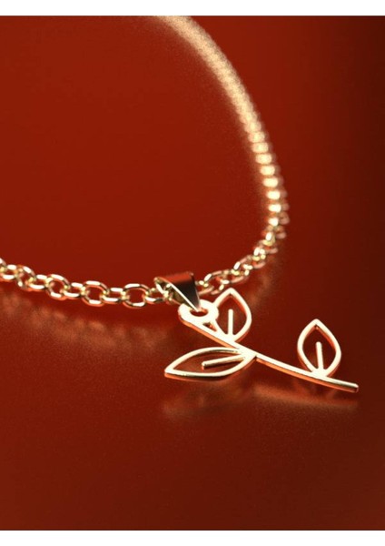 14 Ayar Altın Yaprak Kolye Ucu 1 Gr, KC15982 Kodlu fırsatları