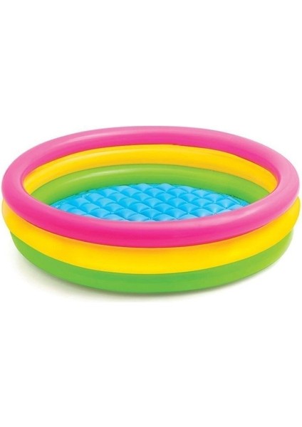 3 Boğumlu Sunset Havuz 147X33 Cm, Renkli, Eğlence Dolu Yaz Keyfi fiyatları