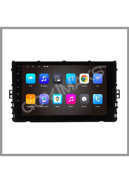 GOVİMAKS VOLKSWAGEN POLO 2018-2022 UYUMLU 6 GB RAM 128 GB HAFIZA ANDROID MULTIMEDIA TEYP