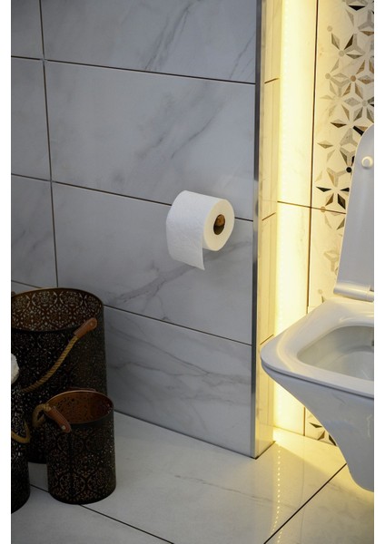 Ahşap Tuvalet Kağıtlık, Kayın Ağacından, Yapışkanlı, Doğal ve Şık Tasarım fiyatları