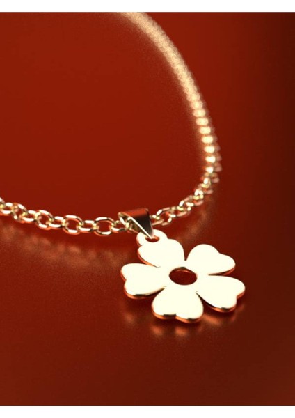 14 Ayar Altın Çiçek Kolye Ucu 1 Gr, KC12479 Kodlu fırsatları