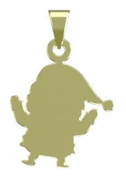 14 Ayar Altın Kukla Kolye Ucu 1 Gr, KC13354 Kodlu