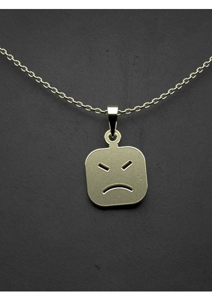 14 Ayar Altın Emoji Kolye Ucu 1 Gr, KC13441 Kodlu