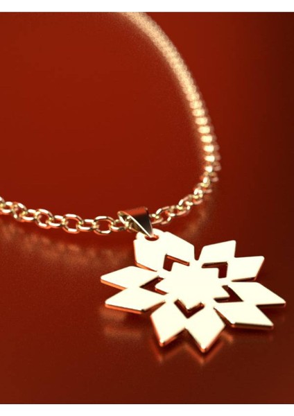 14 Ayar Altın Çiçek Kolye Ucu 1 Gr, KC10049 Kodlu fırsatları