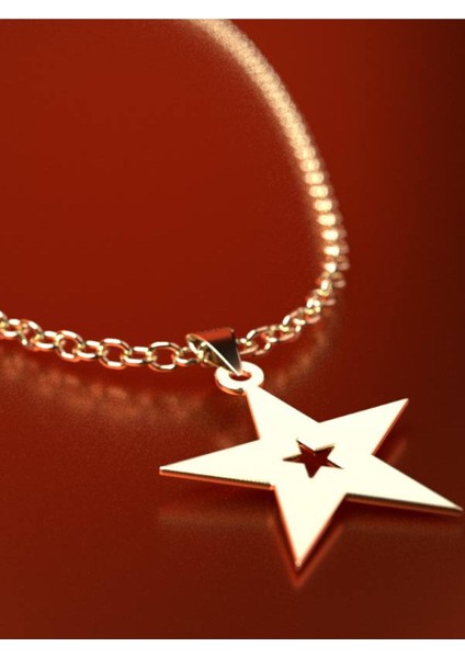 14 Ayar Altın Yıldız Kolye Ucu 1 Gr, KC15400 Kodlu fırsatları