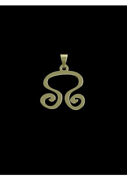 14 Ayar Altın Geometrik Kolye Ucu 1 Gr, KC16192 Kodlu