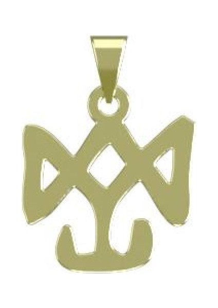 14 Ayar Altın Geometrik Kolye Ucu 1 Gr, KC16082 Kodlu