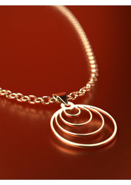 14 Ayar Altın Daire Kolye Ucu 1 Gr, KC11856 Kodlu fırsatları