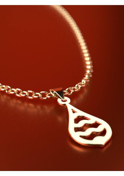 14 Ayar Altın Gözyaşı Damlası Kolye Ucu 1 Gr, KC11334 Kodlu fırsatları