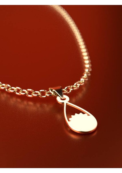 14 Ayar Altın Gözyaşı Damlası Kolye Ucu 1 Gr, KC10748 Kodlu fırsatları