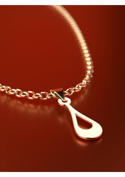 14 Ayar Altın Gözyaşı Damlası Kolye Ucu 1 Gr, KC10002 Kodlu fırsatları