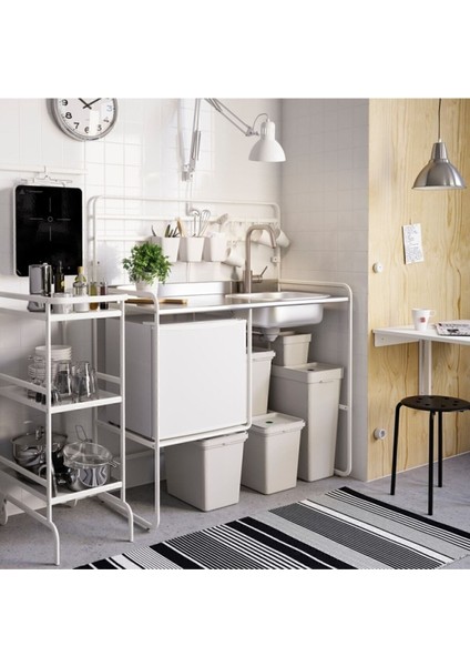 Açık Gri ve Lacivert Kutu Seti, Pratik Saklama Çözümü fiyatları