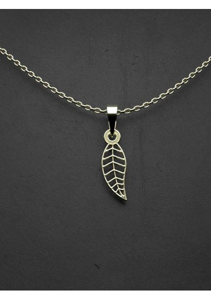 14 Ayar Altın Yaprak Kolye Ucu 1 Gr, KC15231 Kodlu