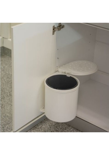 Pratik 6lt Beyaz Dolap Içi Kovalı Çöp Kovası fiyatları