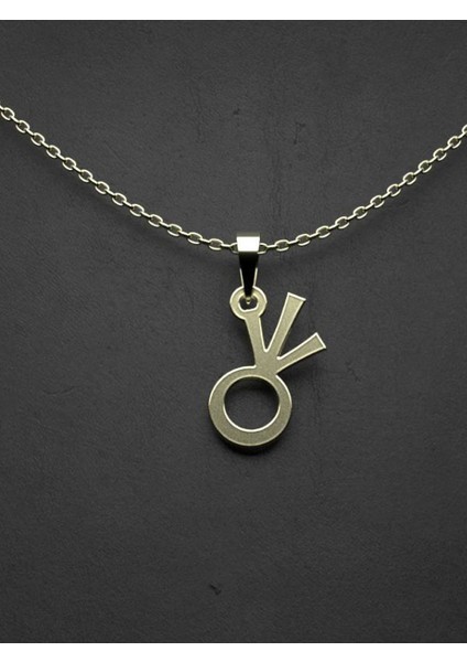 14 Ayar Altın Geometrik Kolye Ucu 1 Gr, KC16295 Kodlu