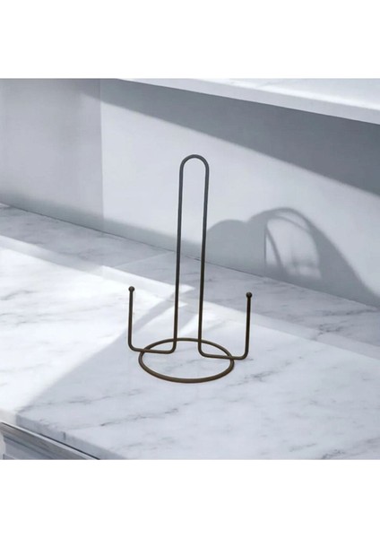 Siyah Paslanmaz Metal Rulo Kağıt Havluluk ve Peçetelik Seti modelleri