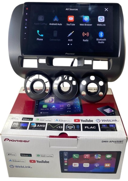 Honda Jazz Pioneer 4-64 Tam Profesyonel Oem Multimedia fiyatları