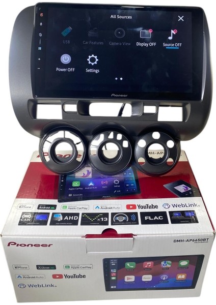 Honda Jazz Pioneer 4-64 Tam Profesyonel Oem Multimedia modelleri