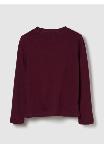 Erkek Çocuk Bordo Gap Logo Pocket T-Shirt modelleri