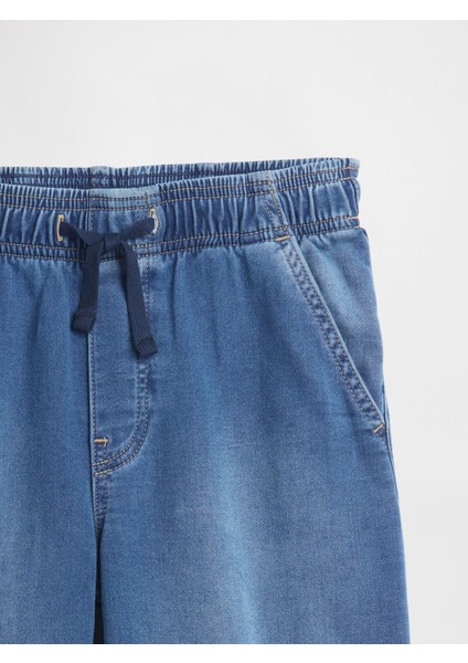 Kız Çocuk Mavi Washwell Denim Pantolon fiyatları