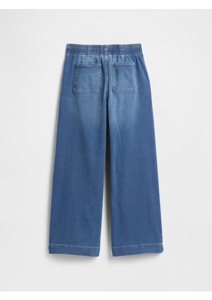 Kız Çocuk Mavi Washwell Denim Pantolon modelleri