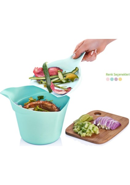 2'li Gri Mini Tezgah Üstü Plastik Çöp Kovası Seti modelleri