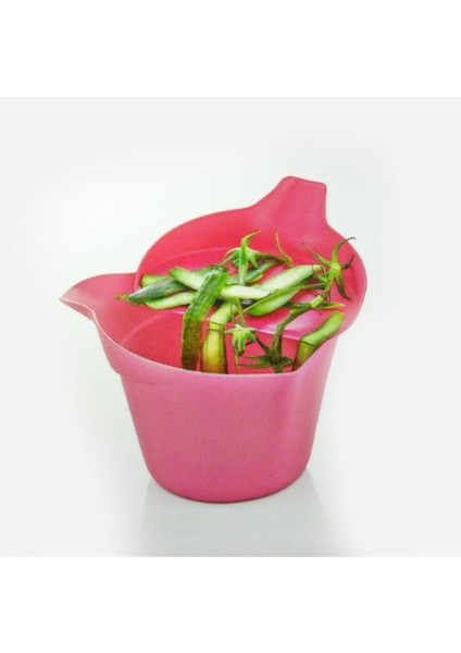 2'li Gri Mini Tezgah Üstü Plastik Çöp Kovası Seti